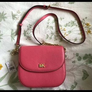 💖Michael Kors Half Dome Leather Crossbody Bag💖